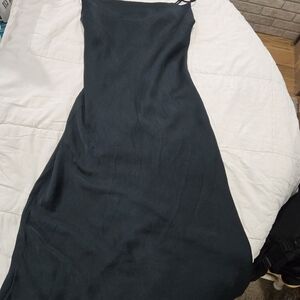 Zara Strapless Black Dress